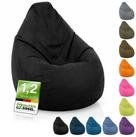 Green Bean Sitzsack Kinder Sitzsack Drop 60x60x90cm (mit R&uuml;ckenlehne...