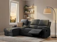 OTTO home Ecksofa NAPORI Multimediasofa, 3er Kinosessel XXL, L-Form, 3 Bezugsstoffe,