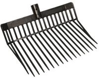 Kerbl Laubgabel Dunggabel Premium, gr&uuml;n inkl. Aluminiumstiel 323478, (1-St)