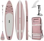 YEAZ Inflatable SUP-Board LIDO - EXOTRACE - SET SUP Board und Kit, Inflatable SUP