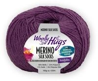 Woolly Hugs MERINO SILK SOCKS Sockengarn mit Merino & Seide H&auml;kelwolle, 420 m