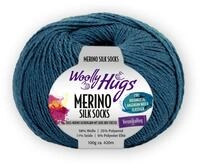 Woolly Hugs MERINO SILK SOCKS Sockengarn mit Merino & Seide H&auml;kelwolle, 420 m