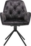byLIVING Esszimmerstuhl Sarina (Set, 2 St), 2er-Set, hochwertiger Vintage-Samt...