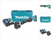 Makita Akku-Recipros&auml;ge DJR 186 RGK Akku Recipros&auml;ge S&auml;bels&auml;ge 18 V + 2x...