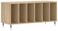 vidaXL Lowboard Plattenschrank Sonoma-Eiche 100x38x48 cm Holzwerkstoff (1 St)