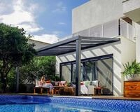 Palram - Canopia Terrassendach Stockholm Alu Terrassen&uuml;berdachung, BxT: 515x331 cm,