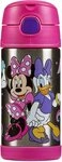 THERMOS Isolierflasche FUNTAINER STRAW BOTTLE, doppelwandiger Edelstahl,