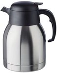 APS Isolierkanne Classic, 1,5 l, Einhandautomatik, doppelwandiger Edelstahl