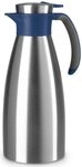Emsa Isolierkanne Soft Grip, 1,5 l, (1-St), Quick Tip Verschluss, rutschfester Halt,