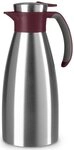 Emsa Isolierkanne Soft Grip, 1,5 l, (1-St), Quick Tip Verschluss, rutschfester...