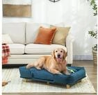 PawHut Tierbett Hundesofa mit R&uuml;ckenlehne, Holzbeine Hundebett, 96 x 66 x 24...