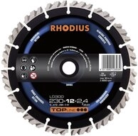 Rhodius Diamanttrennscheibe Diamanttrennscheibe 125 x 12.0 x 2.4 x 22.23 mm...