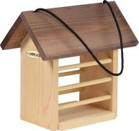 dobar Futterhaus Meisenkn&ouml;delhalter aus Kiefernholz