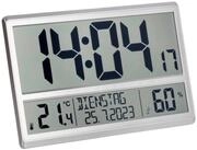 TFA Dostmann Funkwanduhr XL-Funkuhr TFA 60.4520 Innentemperatur Datum Wochentag