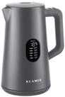 KLAMER Wasserkocher Edelstahl mit Temperatureinstellung 40-100&deg;C,...