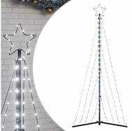 vidaXL LED Baum LED Weihnachtsbaum 339 LEDs Kaltwei&szlig; 187 cm