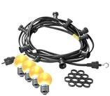 SPICELITE Lichterkette Illu- Party Garten Au&szlig;enlichterkette 30m 50...