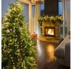 MARELIDA LED-Baummantel Draht Lichterkette Baumbeleuchtung 12 Str&auml;nge 408LED...