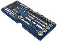 BGS Sortimentskasten BGS Schaumeinlage f&uuml;r Art. 3312: Steckschl&uuml;sselsatz 12,5 mm