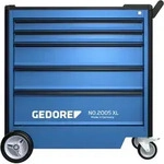 Gedore Werkzeugkoffer 2005 XL 0221 Werkzeugwagen mit 5 Schubladen