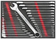 VIGOR Rohrzange VIGOR Ratschen-Ring-Maulschl&uuml;ssel-Satz V6807 Anzahl Werkzeuge:...
