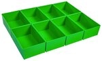 BS Systems Aufbewahrungsbox BS Systems Insetbox D3 gr&uuml;n (6000001713)