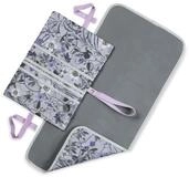 Hauck Wickeltasche Change N Walk - Floral Grey, Windeltasche mit Wickelunterlage,