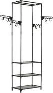 vidaXL Kleiderst&auml;nder Kleiderst&auml;nder Stahl und Vliesstoff 55x28,5x175 cm...