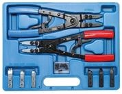 BGS Kettenschlosszange BGS Sprengringzangen-Satz auswechselbare Spitzen 10tlg....