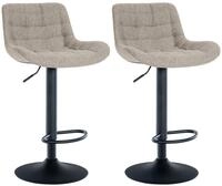 CLP Barhocker Tover (Set, 2er), um 360&deg; drehbar und h&ouml;henverstellbar