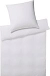 Elegante Bettw&auml;sche Solid Stripe, Mako-Jersey, 2 teilig, angenehmes Hautgef&uuml;hl