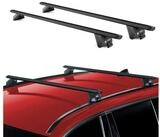 OMAC Dachtr&auml;ger Gep&auml;cktr&auml;ger f&uuml;r Opel Crossland Grandland X 2017-2025 Alu Schwarz