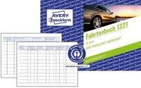 Avery Zweckform Formularblock Avery Zweckform 1221 Recycling Fahrtenbuch DIN A6...