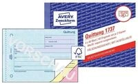 Avery Zweckform Formularblock AVERY Zweckform Quittung selbstdurchschreibend...
