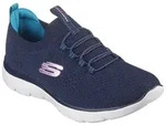 Skechers SUMMITS Slip-On Sneaker, Freizeitschuh, Halbschuh, Slipper mit flexibler