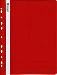 BRUNNEN Hefter BRUNNEN Schnellhefter A4 gelocht rot 102015220