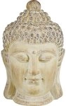 Mica Decorations Dekofigur Mica Buddha taupe Polyresin 30,5 cm