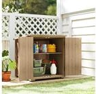 Outsunny Garten-Ger&auml;teschrank Gartenschrank, Wetterfester Ger&auml;teschuppen mit
