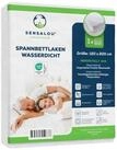 Sensalou Spannbettlaken Inkontinenz Spannbetttuch Matratzenschutzbezug, Frottee,