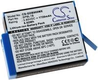 Powery Akku f. GoPro Hero 9 Kamera-Akku 1720 mAh (3.85 V)