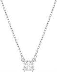 Swarovski Kette mit Anh&auml;nger Stilla Square Attract, mit Swarovski&reg; Zirkonia (synth)