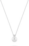 CHRIST Goldkette CHRIST Damen-Kette 375er Wei&szlig;gold 1 S&uuml;&szlig;wasserperle