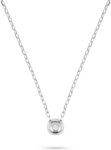 CHRIST Collier CHRIST Damen-Kette 375er Wei&szlig;gold 1 Diamant