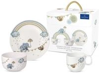 Villeroy & Boch Kindergeschirr-Set Walk like an Elephant, Porzellan, 3-tlg.