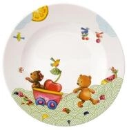 Villeroy & Boch Speiseteller Hungry as a Bear Kinderteller flach, (1 St), Premium