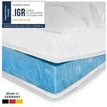 AM Qualit&auml;tsmatratzen, Topper Premium Gelschaum-Topper, Memory Foam, 8 cm hoch,