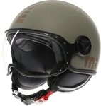 Momo Motorradhelm FGTR Classic Flip Jethelm, vorbereitet f&uuml;r Kommunikationssystem