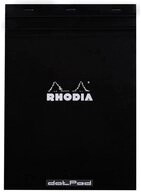 Notenblock Notizblock DotPad Nr. 18 A4 21x29,7cm 80 Blatt 80g Dot Grid schwarz
