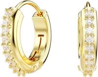 Swarovski Paar Creolen Schmuck Geschenk Matrix Ohrringe, mit Swarovski&reg;...