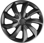 NRM Radkappe STIG 17 Zoll in Graphite, 17 in Zoll, (4-St) Radzierblenden f&uuml;r